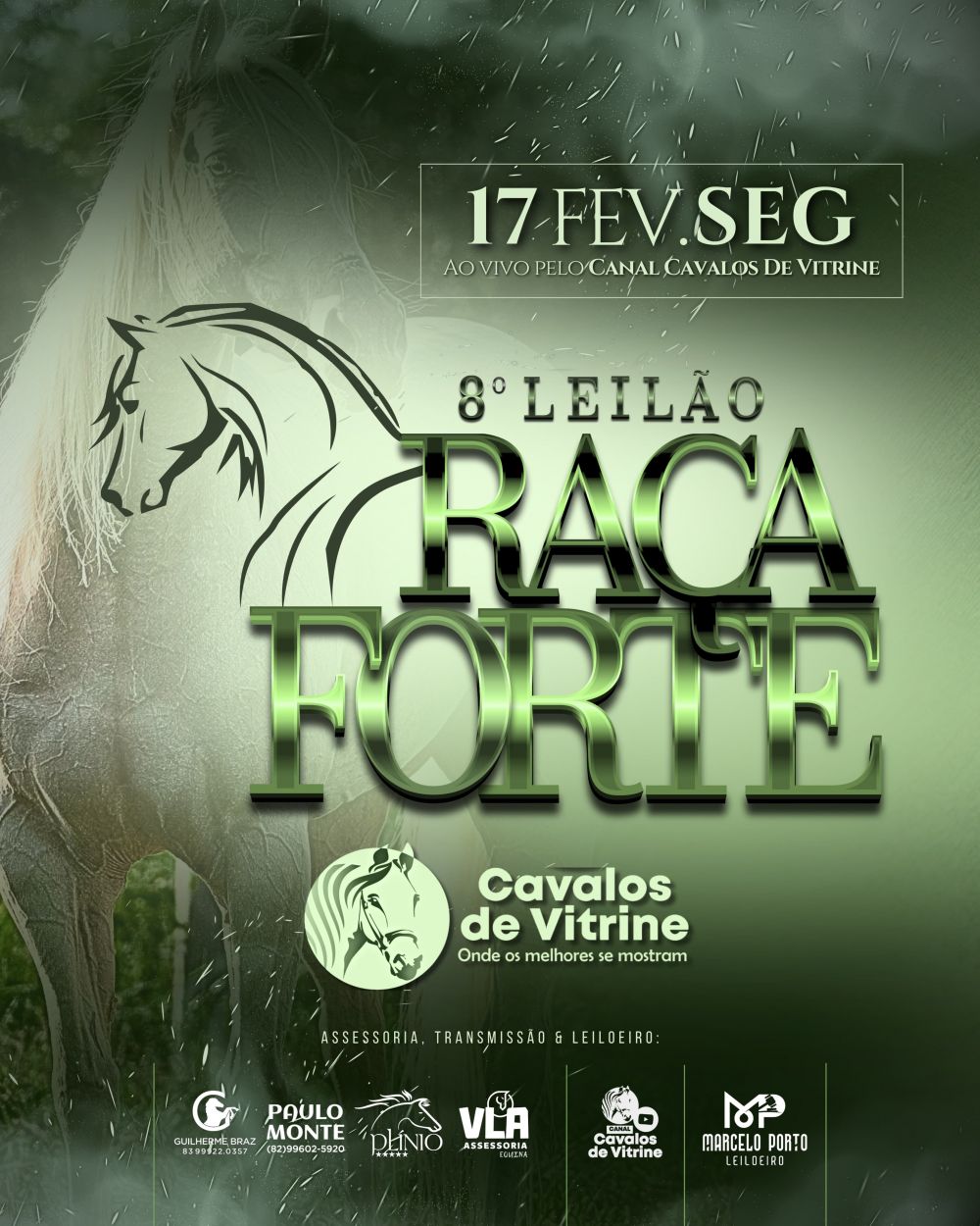 8º LEILÃO RAÇA FORTE